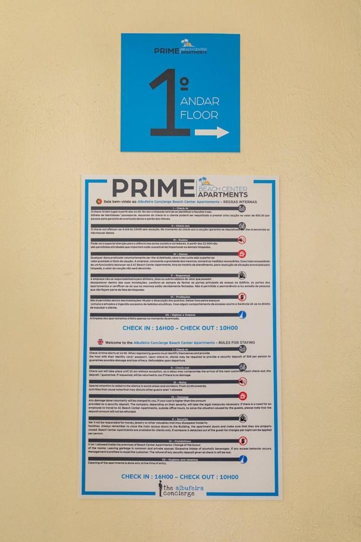 The Albufeira Concierge - Prime Beach Center L3 Exteriör bild